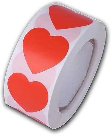 Amazon Co Jp ヒロワールドトレード ハートシール ロール タイプ 巻 バレンタイン ホワイトデー ハート型 ギフトシール ラッピング 包装 ギフト オレンジ Generic