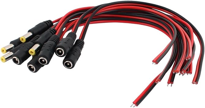 Amazon Com Uxcell Cctv Camera Dc 5 5x2 1mm Male To Female Power Cable Connectors 10pcs Camera Photo Amazon Com Uxcell Cctv Camera Dc 5 5x2 1mm Male To Female Power Cable Connectors 10pcs Camera Photo