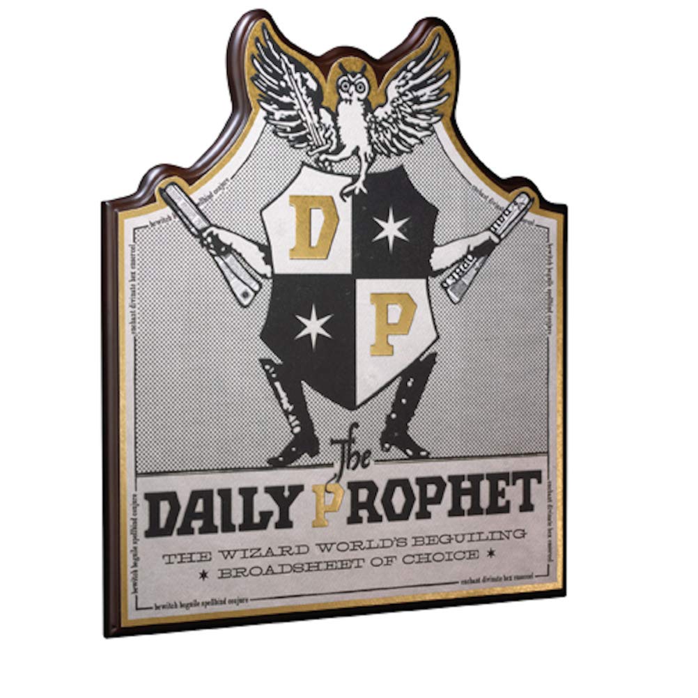 Harry Potter: Daily Prophet Wall Plaque by The Noble Collection