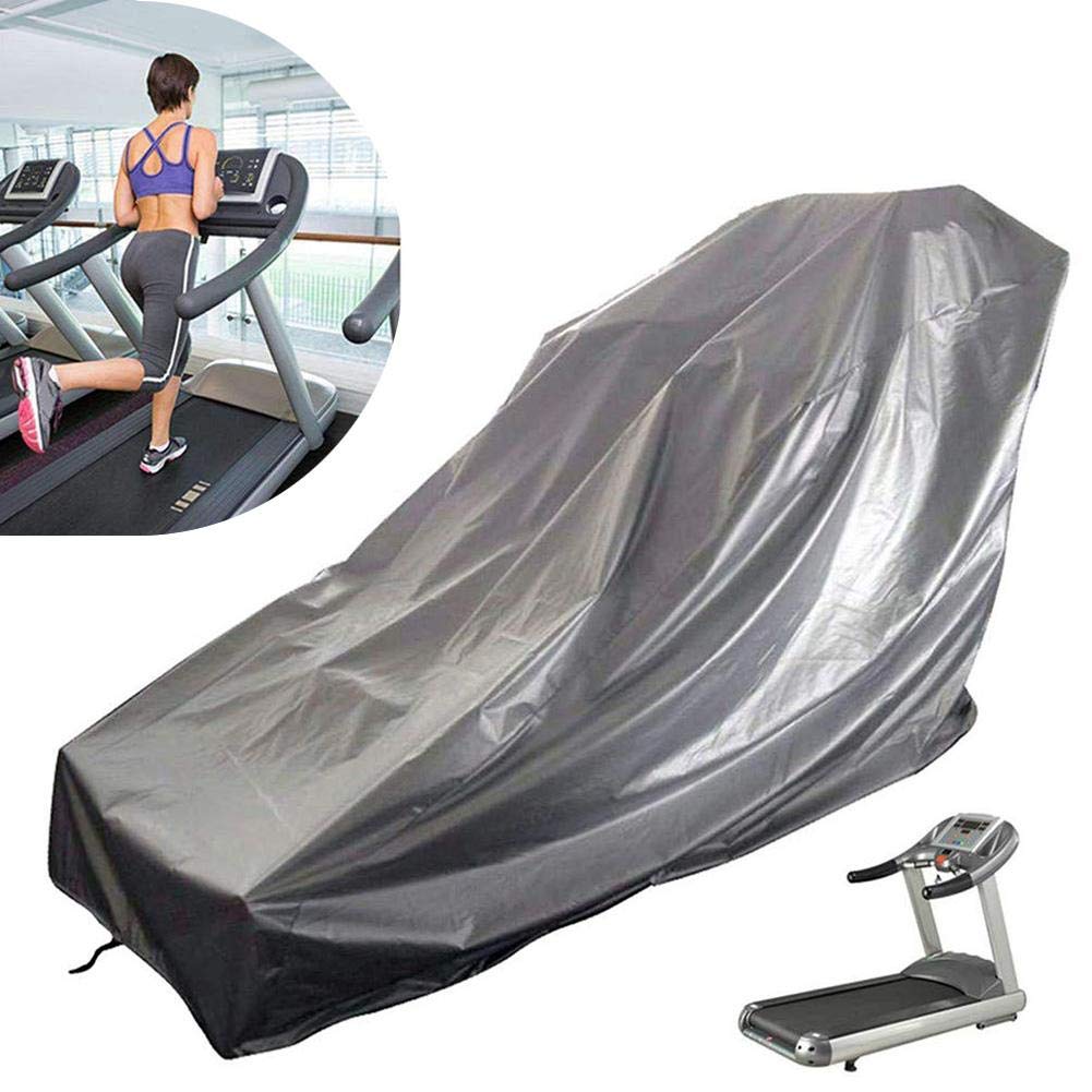 RUNMIND Waterproof Treadmill Cover for Outside Storage, Sports Running Machine Protective Folding Cover Dustproof Waterproof Cover, for Outside Rain & Sunshine Resistance