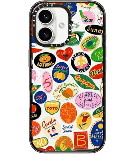 Amazon.com: CASETiFY Impact Case for iPhone 11 - Fruit Stickers