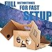 Google Cardboard V2 with Straps by D-scope Pro Virtual Reality Compatible with Android Apple Up to 6 Inch Easy Setup Machine Cut Quality Construction 37mm Lenses HD Visual Experience Includes QR Codes