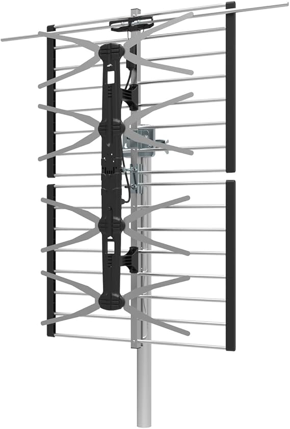 1byone Outdoor TV Antenna, 4Bay MultiDirectional Outdoor/Roof Antenna