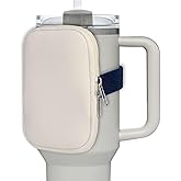 keepsweat Water Bottle Pouch Compatible with Stanley Quencher Adventure Cup 20oz/30oz/40oz Stanley Fanny Pack Tumbler Pouch Gym Water Cup Bag with Strap for Phone,Cash,Card,Keys Stanley Accessories