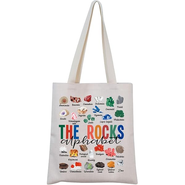 Rock Collector Tote Bag - "It's Not Hoarding If It’s Rocks" Geologist Gift Shoulder Bag - View #6