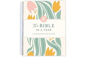 LEEJ The Study The Bible for 1 Year A 52-Week Study Through Gods Word, A Beautiful Year in The Bible for Women (8.27 * 5.83in)