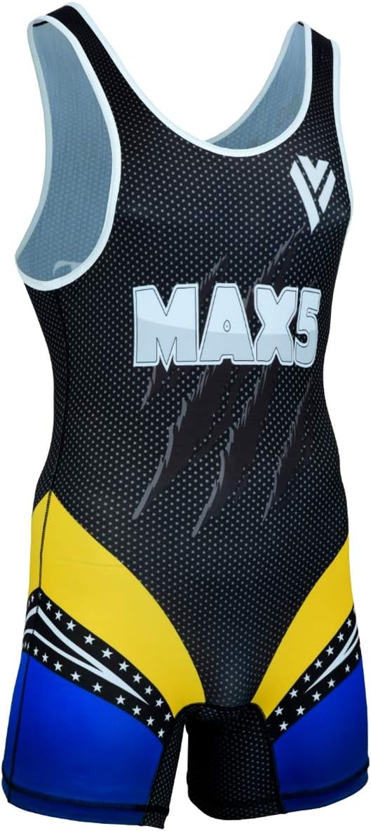 Max5 Professional Wrestling Singlet Pro Legit Styles