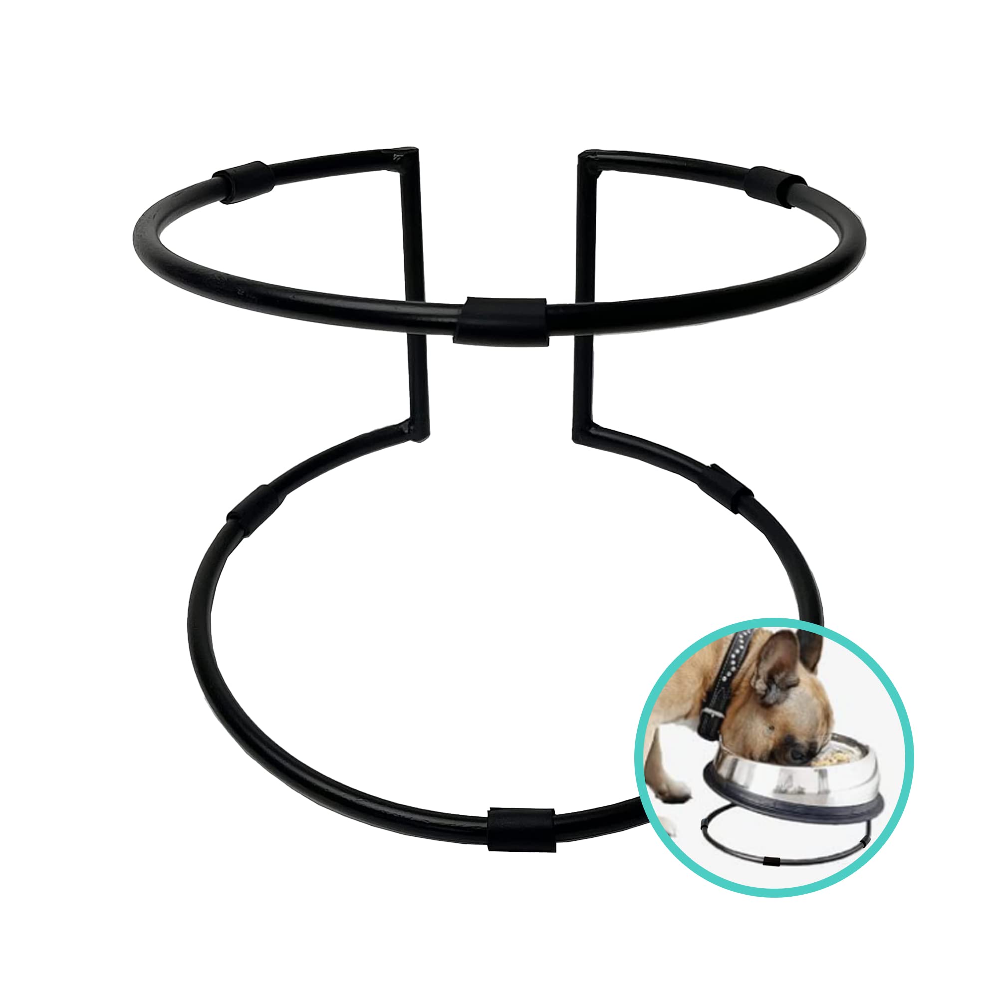 Photo 1 of Enhanced Pet Bowl Stand - New Anti-Skid Feature - Dog and Cat Bowl Stand Exclusively for Use with The Corresponing Size Enhanced Pet Bowl (Medium)