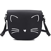 Gladdon Crossbody Bags for Teen Girls Small Fashion Preteen Purses Cat Birthday Gift for Girl
