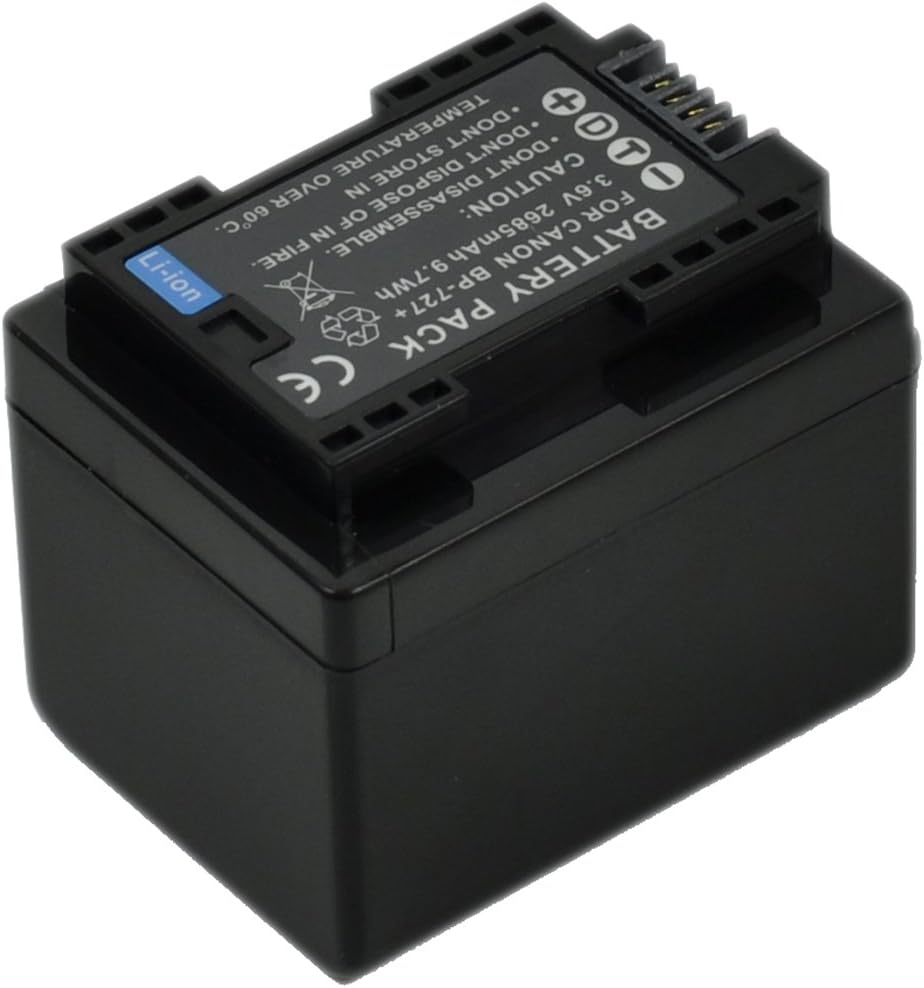 BTBAI BP-727 Battery+Charger AC Single for BP-709 BP-718 BP-745 LEGRIA HF R 806 R606 M506 M52 M56 M60 R306 R36 R37 R38 R406 R46 R48 R47 R506 Digital Video Camcorder Battery k1a - Image 4