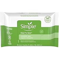 Simple Cleansing Facial Wipes 7 Count (6 Pack)