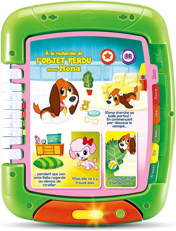 VTech - My Imagi'tablet Interactive - Baby Tablet, Interactive Toy/Toy 2-5 Years - French Version - Image 5