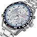 Carrie Hughes Mens Watches Stainless steel Military Sports 30M Waterproof Auto Calendar Watches (CH251)