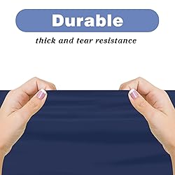 Kopokita 2PCS Navy Blue Plastic Tablecloths 54 x