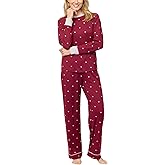 PajamaGram Womens Pajama Set - Women PJs, Ultra Soft, Printed