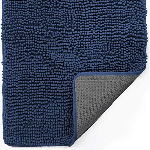 Gorilla Grip Soak Stopper Absorbent Chenille Indoor Doormat, Rubber