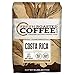 Fresh Roasted Coffee, 100% Costa Rican Tarrazu, 5 lb (80 oz), Medium Roast, Kosher, Whole Bean