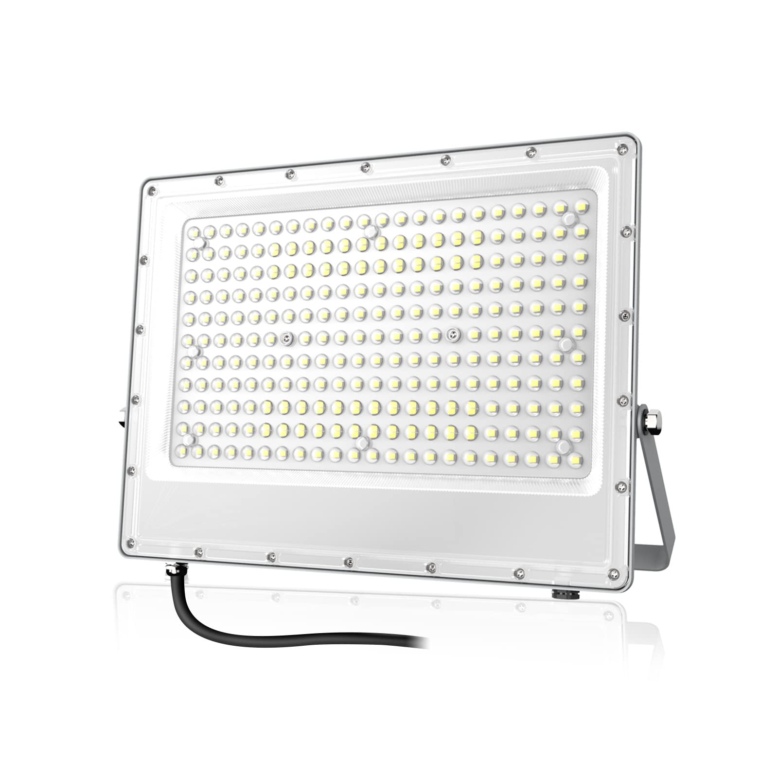 Tayire 200W LED Floodlight Outdoor, 20000LM LED Security Lights, Cold White 6500K, Super Bright Led Spot Lights, Waterproof IP65, Wall Light Work Lighting for Garage, Garden, Backyard