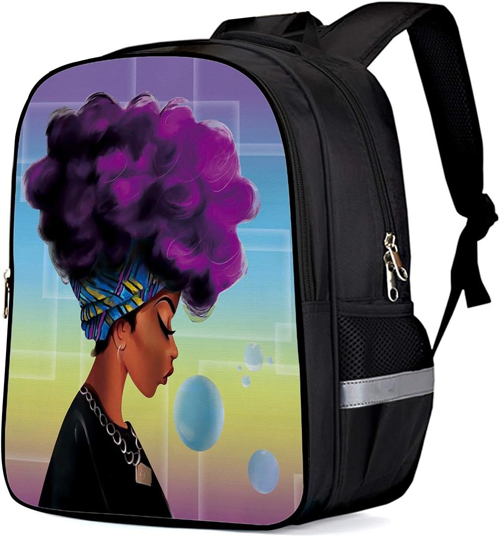african print bookbag