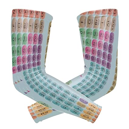 Amazon Com Anyangquji Periodic Table Arm Sleeve Protectiv