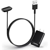 Mixblu Charger Cable Adapter Fits Google-Fitbit-Charge-6/Charge-5/Luxe | Fast Long Replacement Charging Cord 1Set 3.3Ft