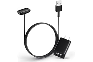 Mixblu Fast Wall Charger Cable Replacement for Fitbit Charge 6/Charge 5/Luxe Fitness Tracker (3.3 Ft/1 Pack)