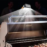Grill Light for Blackstone Griddle & Weber Grill, Goldusk Rechargeable BBQ Lights with 160° Beam Automatic On/Off 2-Level Bri