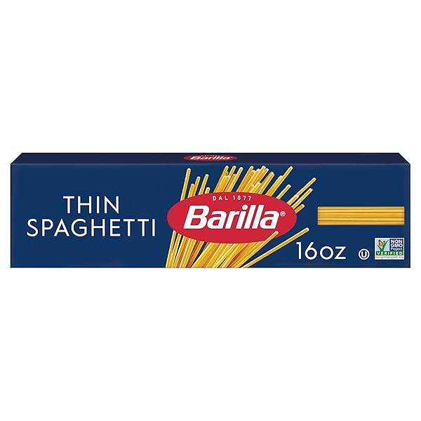 BARILLA THIN SPAGHETTI PASTA, 16 OZ. BOX –...