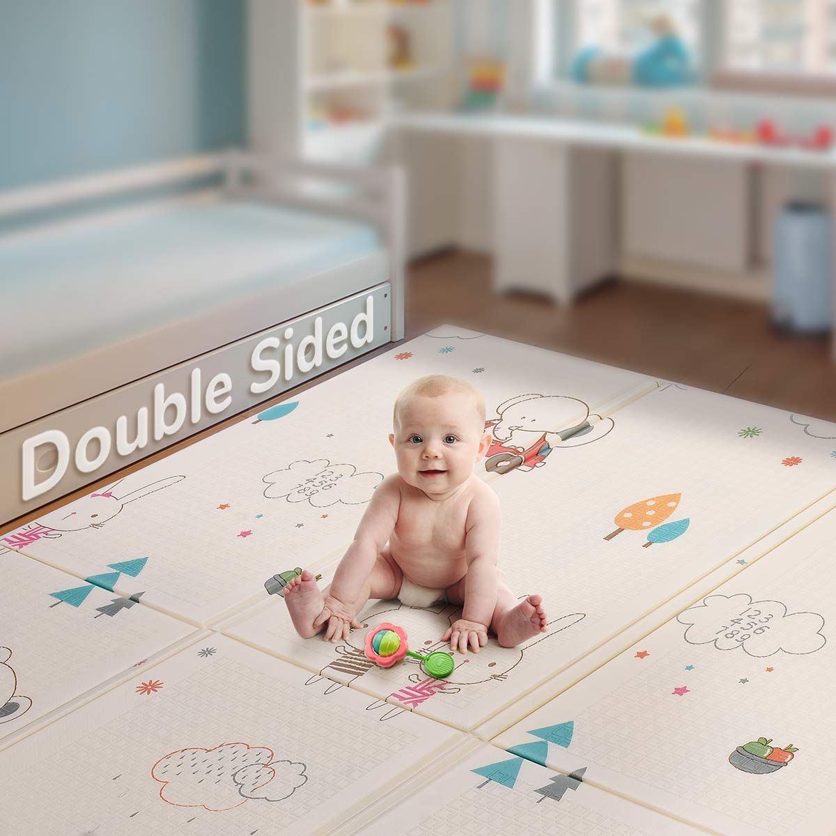 Non-BPA Non-Toxic Foam Baby Playmat 