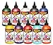 Unicorn SPiT Gel Stain & Glaze in One - 10 Paint Collection 8 oz Bottles