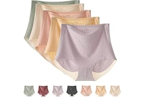 Panties for Women High Waist Butt Lift Tummy Control Briefs Breathable Seamless Full Coverage Panties