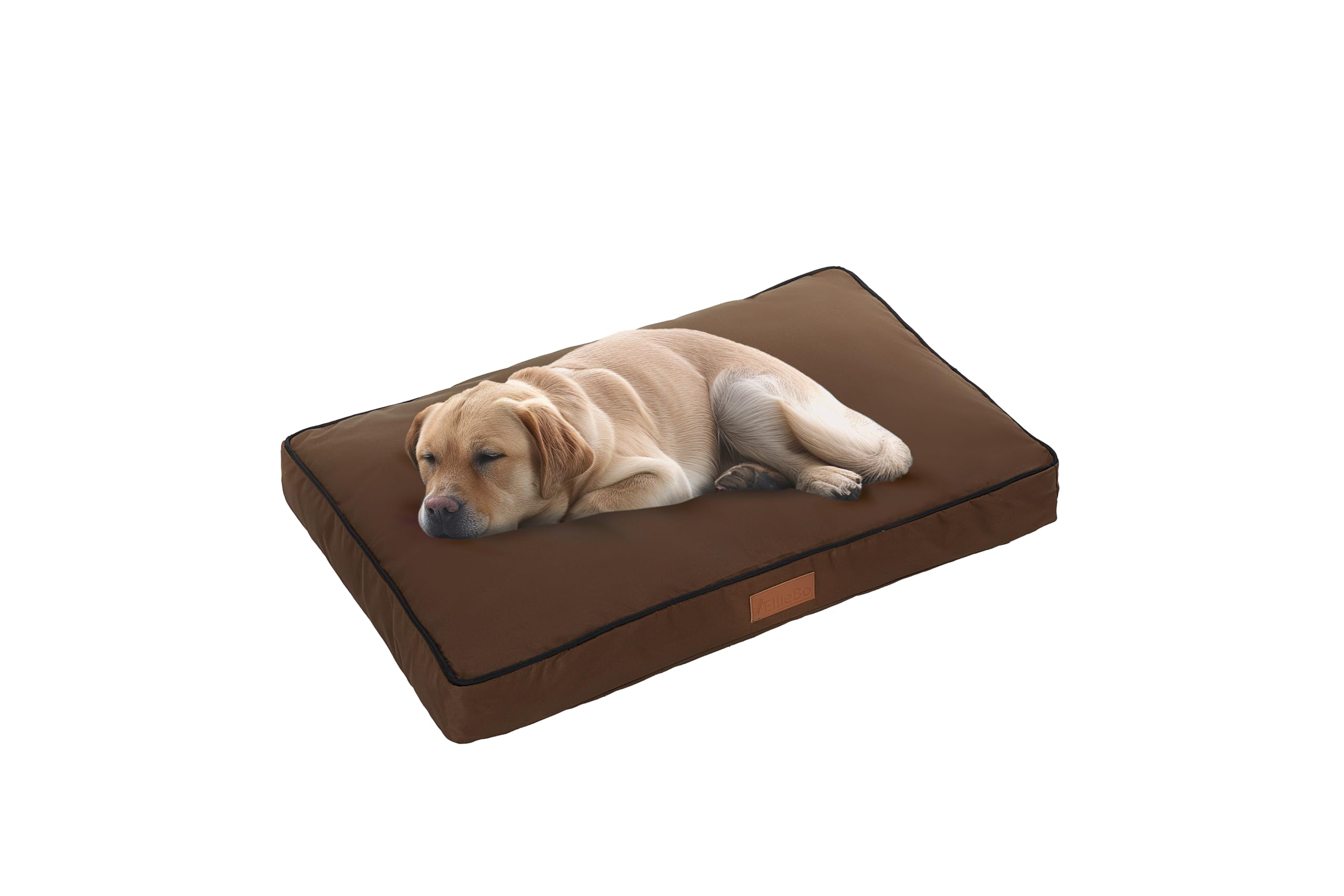 Ellie-Bo Dog Bed for 48-inch Dog Cage/Crate - Brown Water Resistant
