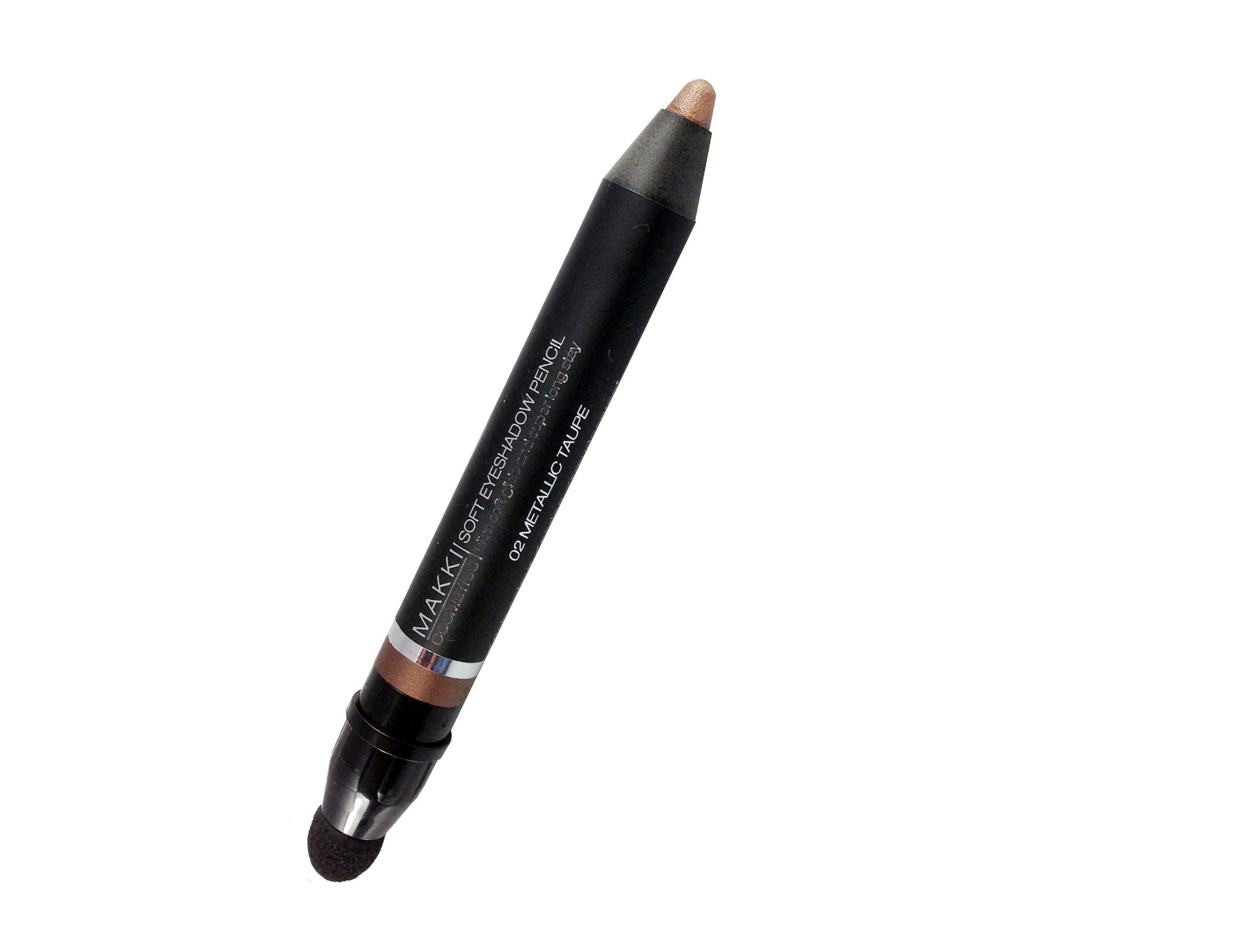 Metallic Taupe Soft Eyeshadow/Eyeliner Pencil 02 Colour Eye Shadow and eye liner stick