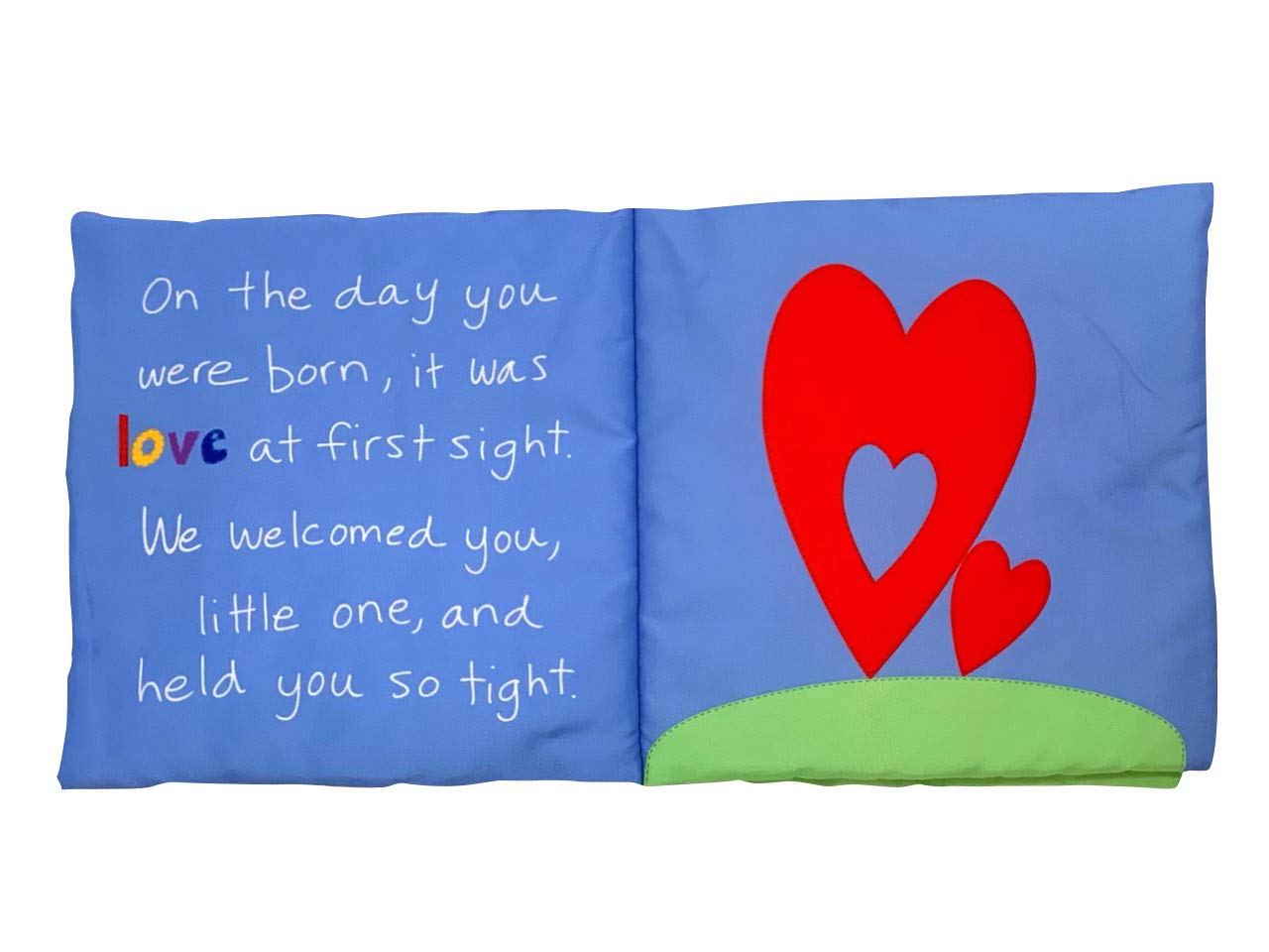 Welcome Little One: My First Soft Cloth Book: A Sweet and Snuggly Touch-and-Feel Book for Newborns to Play and Grow (Welcome Little One Baby Gift Collection)