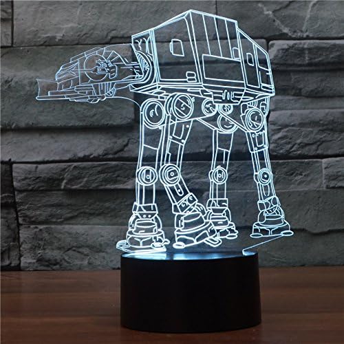3D Optical Illusion Light Up Toys, 100~240v Universal Glow LED Lighting Childrens Room Decorative Night Light Color Change Desk Light Birthday Gift Children's Day Present for Kids