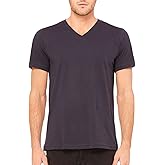 BELLA+CANVAS Unisex Jersey Short Sleeve V-Neck Tee. BC3005 L Dark Grey