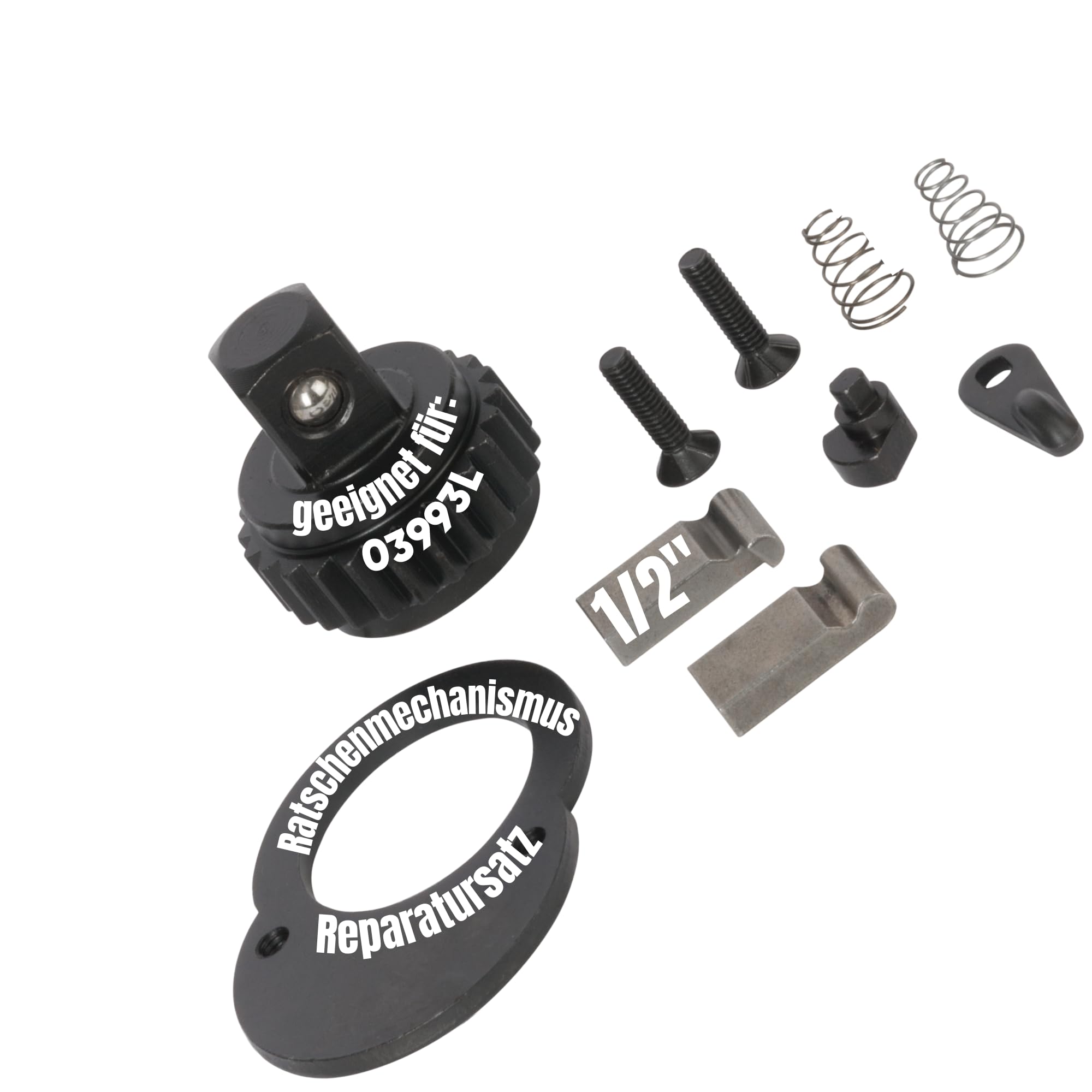 SW-Stahl 03933L-REP Repair Kit Ratchet Mechanism 1/2 Inch I Ratchet Repair Set for Torque Wrench 03933L I Repair Kit for Ratchet Head