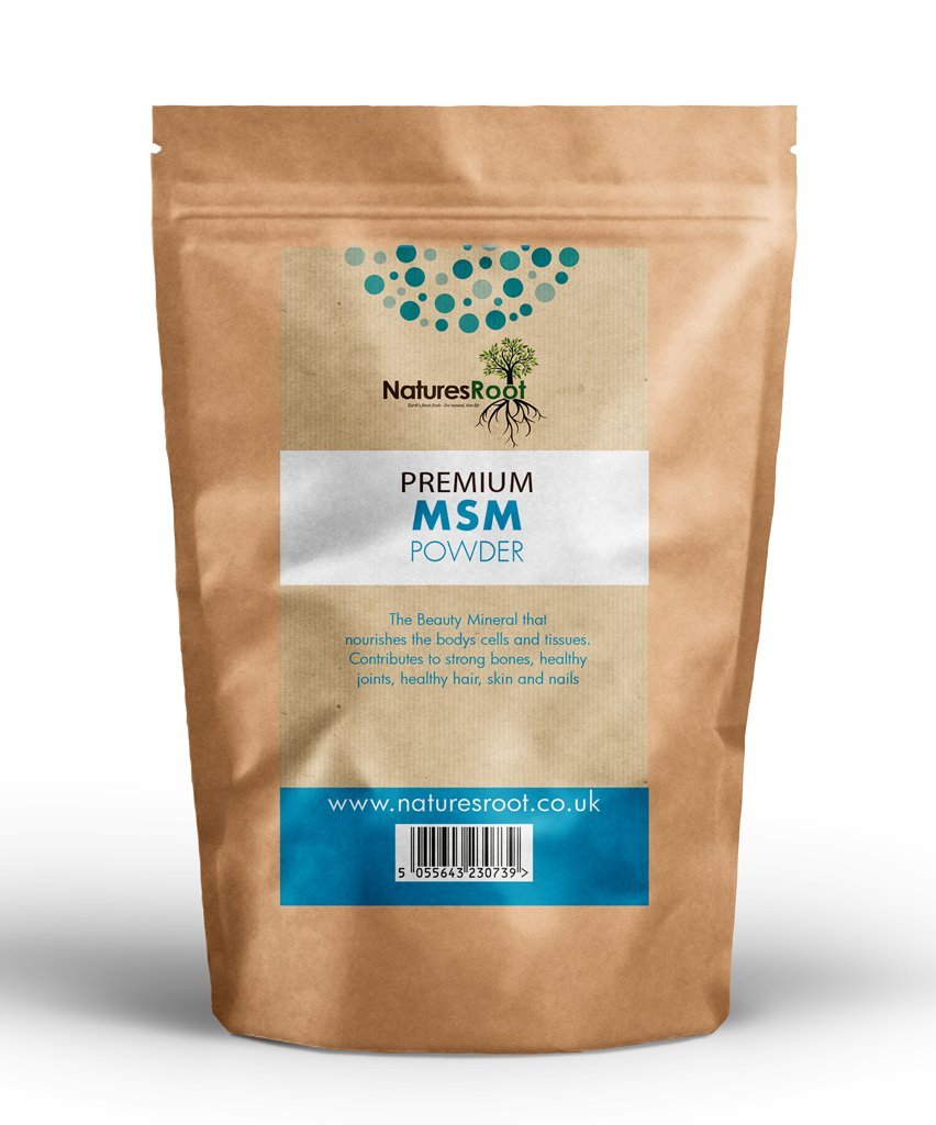 MSM Crystal Powder 100g - Pure | Vegan | Methylsulfonylmethane | 99.9% Highly Dosed Sulpher
