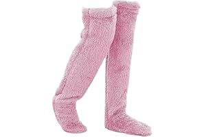 Winter Legs Long Socks Furry Leg Warmers Paws Thigh High Socks Knee Fuzzy Plush Winter Home Sleeping Slipper Socks