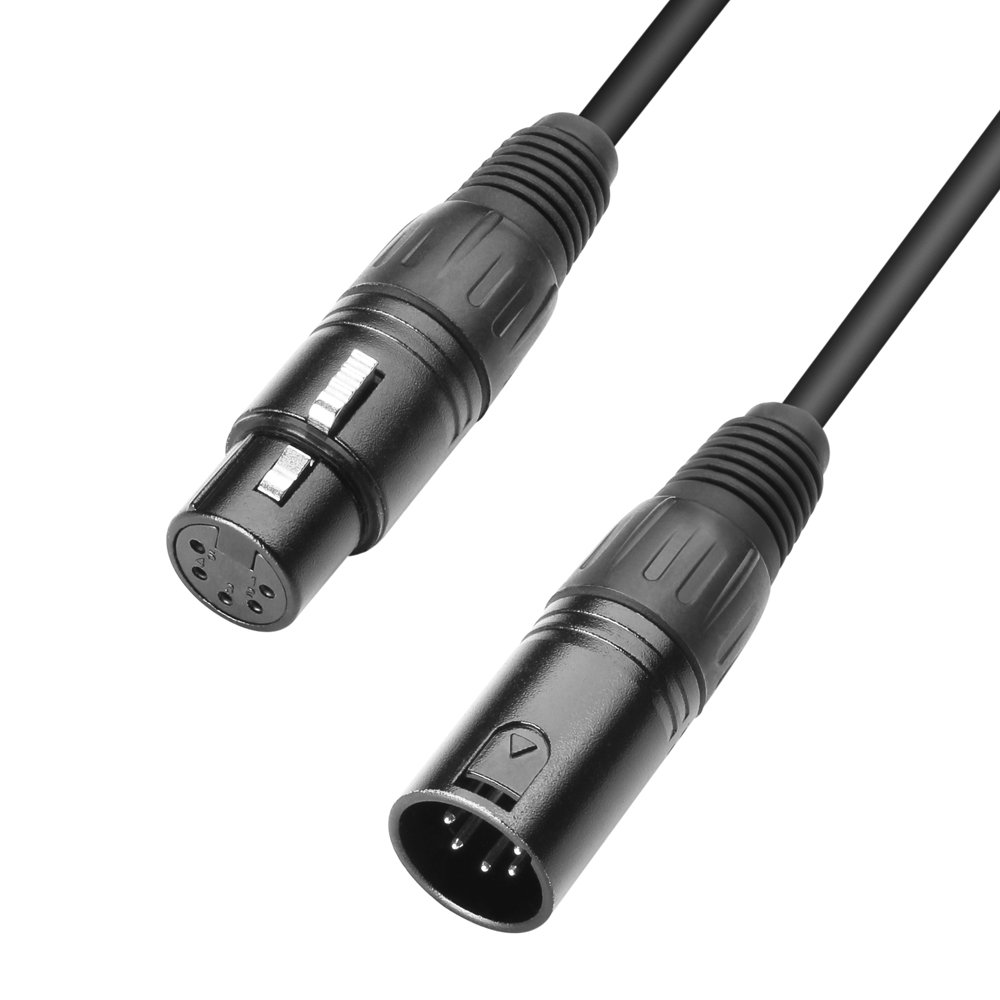 Adam Hall Cables 3 STAR DGH 0300 - DMX Cable 5-pole XLR female to 5-pole XLR male | 3 m