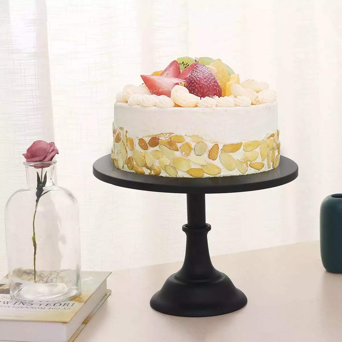 Rose Nuptio Presentoirs A Gateau 3 Pieces Rond En Metal Presentoirs A Gateaux 3 Plateaux Presentoirs A Desserts Avec Un Design Simple Assiettes Et Plats De Service Cuisine Maison Stationeryonline Co Nz