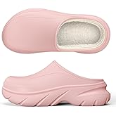 YASSIA Unisex Waterproof Winter Slippers for Outdoor, Fuzzy Lined Non-Slip Snow Boot House Shoes with Rubber Sole, Indoor Outdoor Comfort for Cold Weather