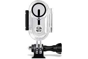 SRUIM Waterproof Housing Case for Insta360 GO 3S, Go 3 Underwater Dive Protective Shell 30M (98ft) with Bracket Accessories
