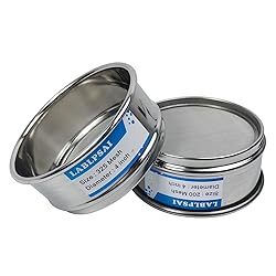 LABLPSAI 200 Mesh Lab Sieves 4" Diameter 304