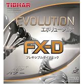 Tibhar FX-D Table Tennis Rubber (Red, 1.9)