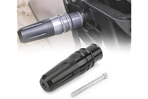 2 Pack Motorcycle Frame Slider Anti-Fall Stick for Kawasaki Eliminator 450, Falling Crash Protector Guards Exhaust Anti Crash