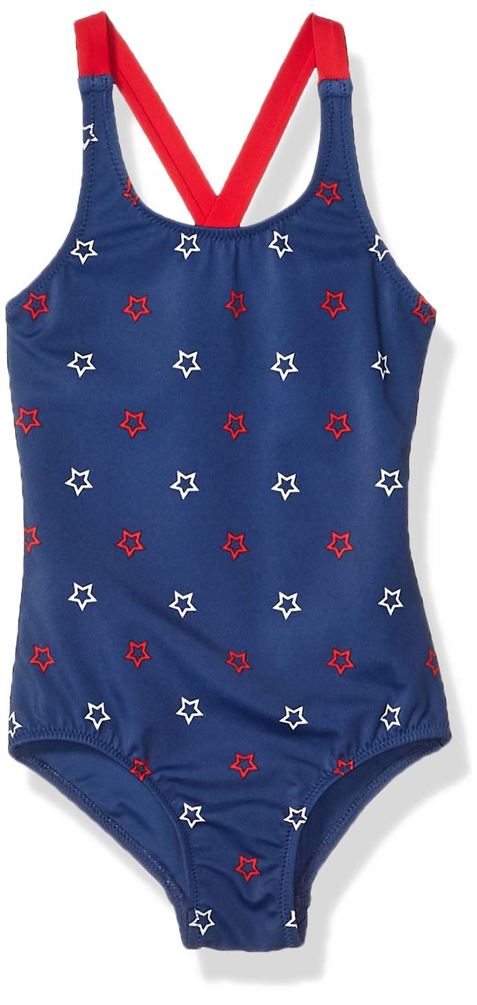 Amazon Essentials Girls' OnePiece Swimsuit Beachwear Central