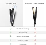 Cloud Nine The Wide Iron Hair Straightener Starlight Grey 360° Swivel Cord view 6