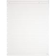 TUL Custom Note-Taking System Discbound Refill Pages, 8.5" x 11" Narrow Ruled, Letter Size, 100 Pages (50 Sheets), White