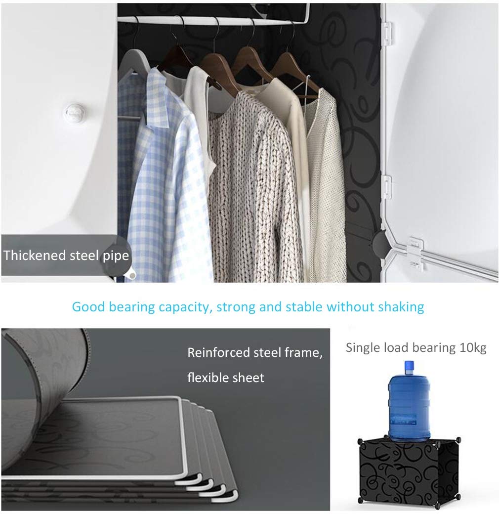 Cabinet Portable Wardrobe For Hanging C Buy Online In Faroe Islands At Desertcart